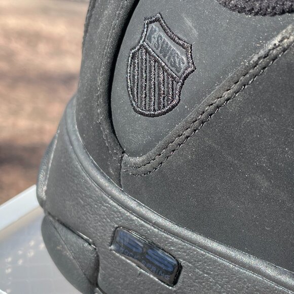 K SWISS ALL BLACK ST329 CMF SIZE 11 - Picture 7 of 10